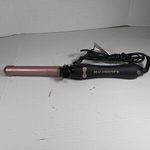 Beachwaver B1 Rotating Automatic Curling Iron, 1 Inch Barrel, Midnight Rose.
